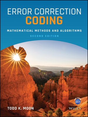 cover image of Error Correction Coding